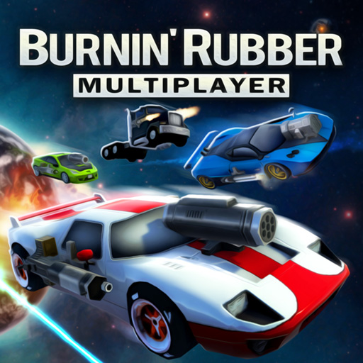 Burnin Rubber Multiplayer game cover — play free online