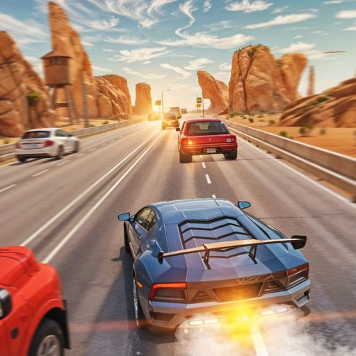Lambo Traffic Racer game cover — play free online